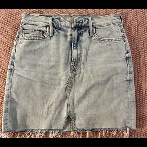 MOTHER The Sacred Slit Mini Skirt